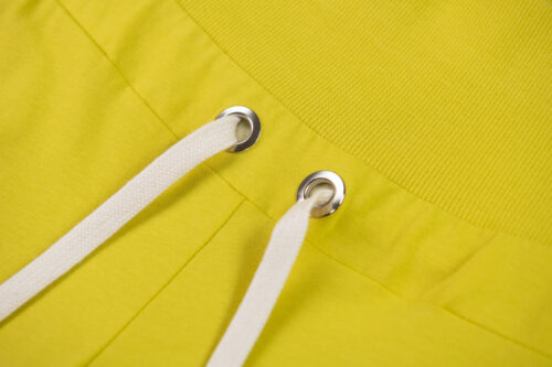 Pas spodni dresowych w neonowym, limonkowym kolorze